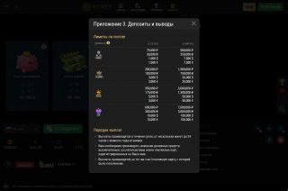 Пополнение и вывод средств